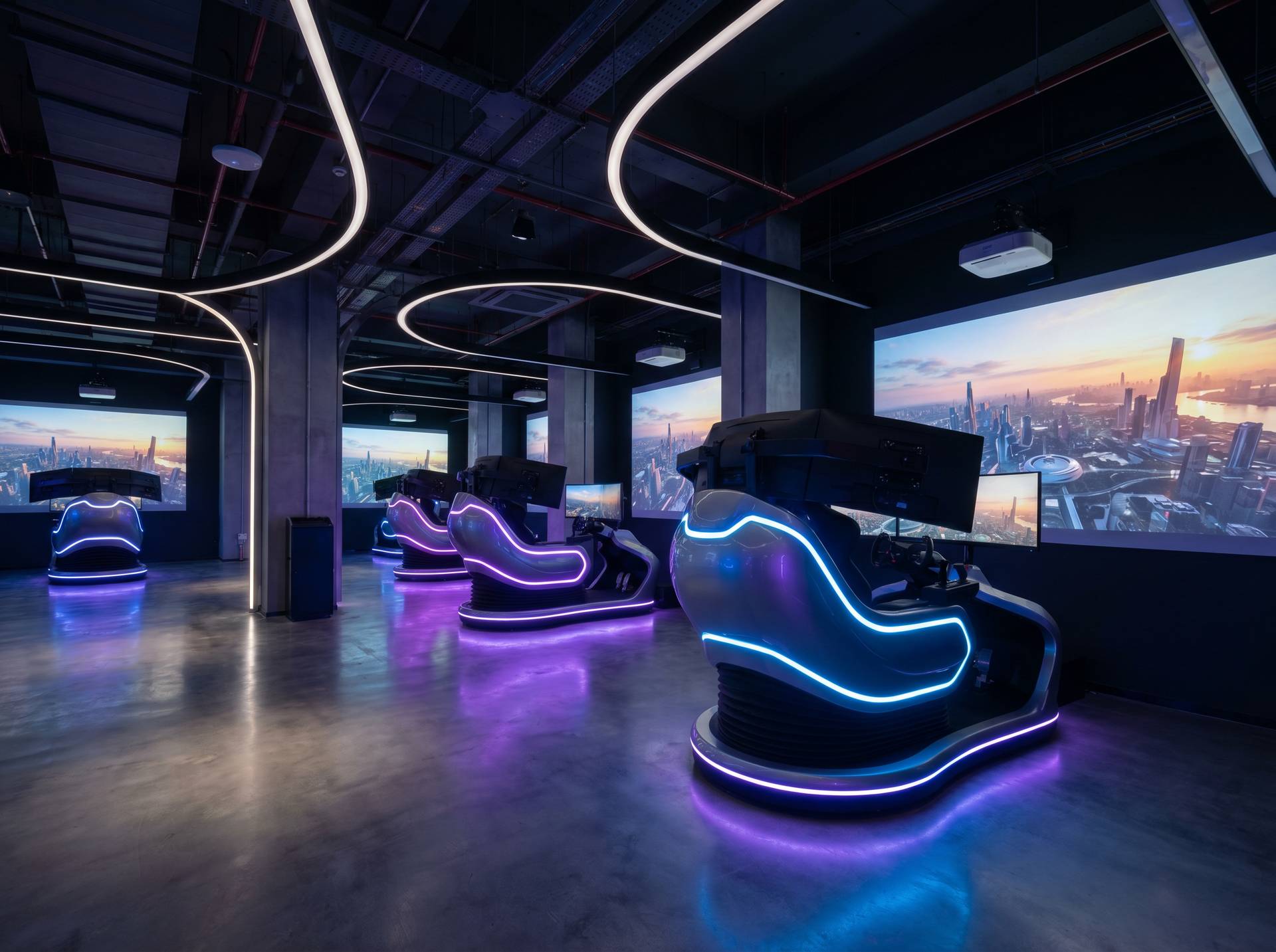 VR paragliding SkyRides experience